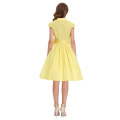 Grace Karin Atacado Mulheres Vestidos de verão Cap Sleeve Short 50s 60s vestido Vintage Retro Party Dress CL6087-6